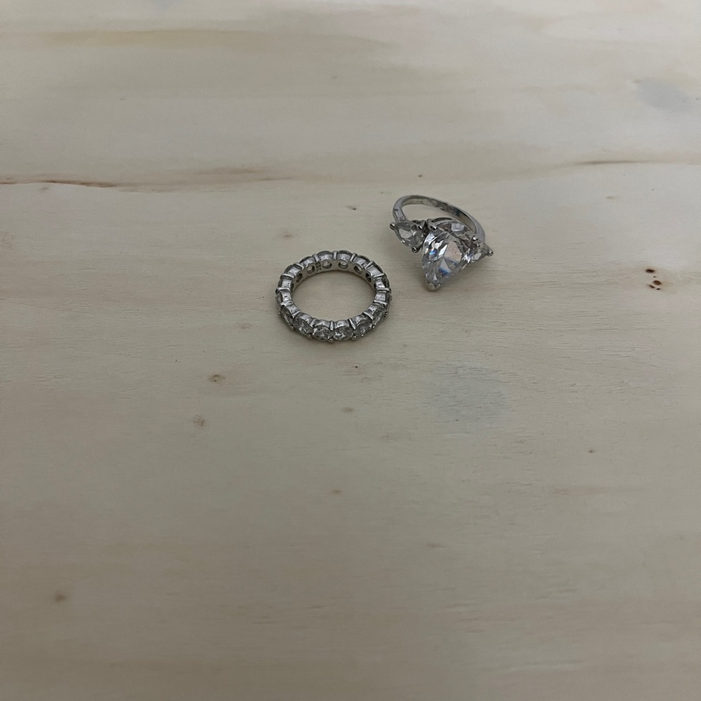 Jessica Simpson Replica Wedding Ring Set